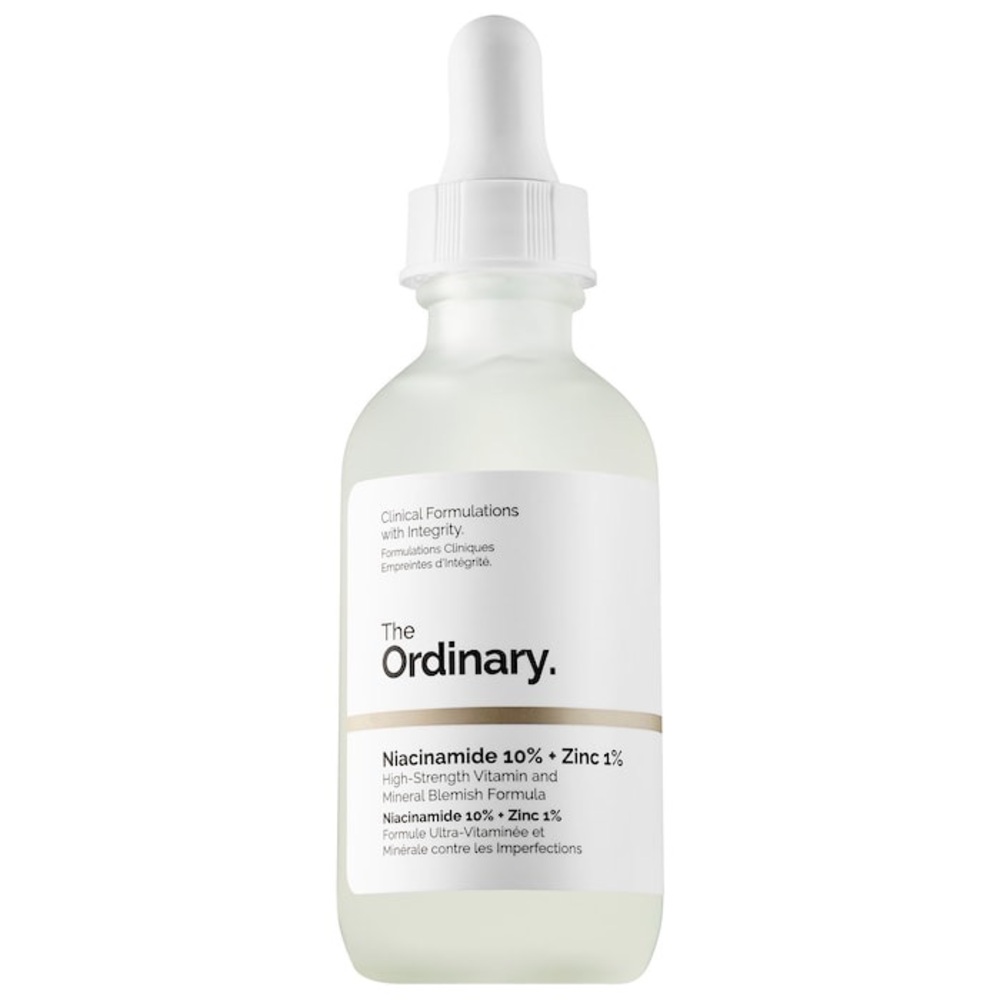 The Ordinary Niacinamide 10% + Zinc 1% Serum - White Bottle